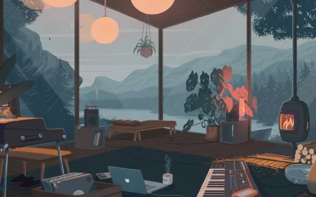 Crafting visual perfection in a modern workspace